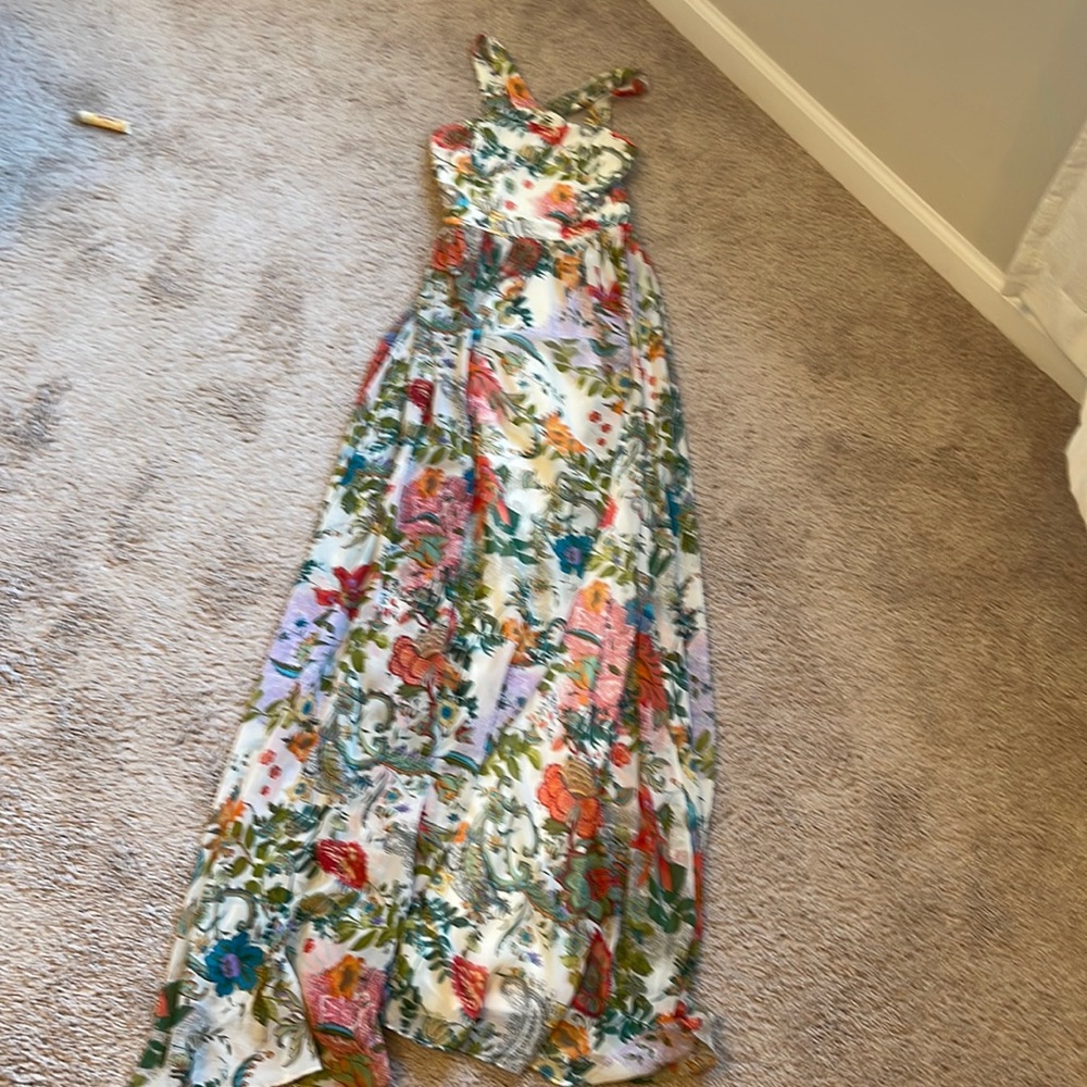 Lulus floral maxi dress